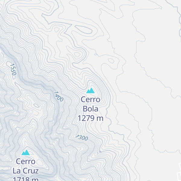 Map of Cerro Bola