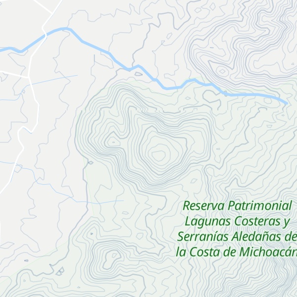 Map of Cerro La Piedra