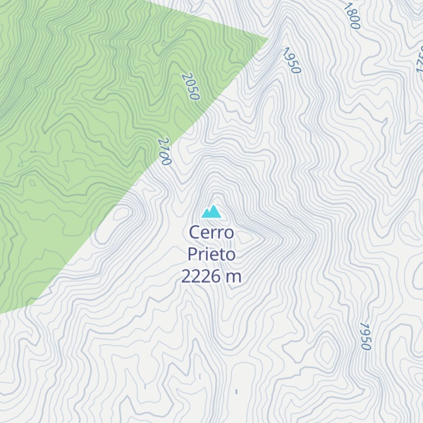 Map of Cerro Prieto