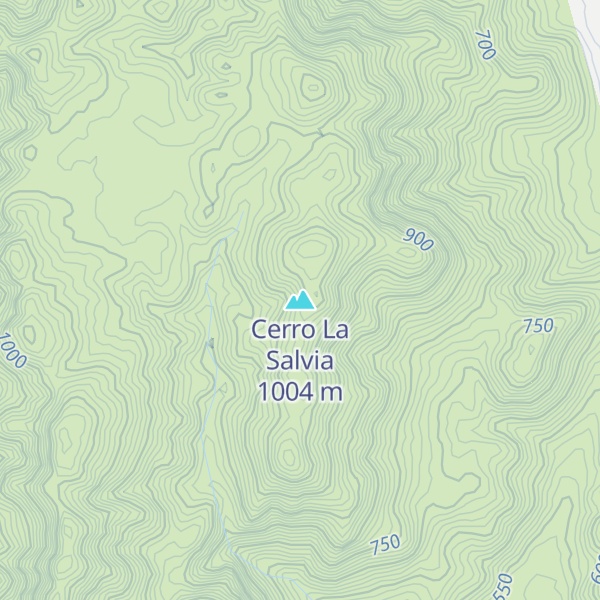 Map of Cerro La Salvia