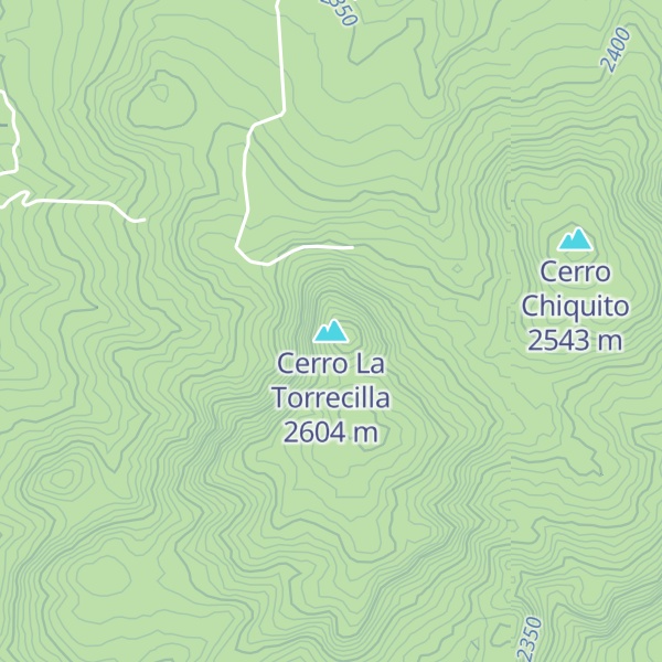 Map of Cerro La Torrecilla
