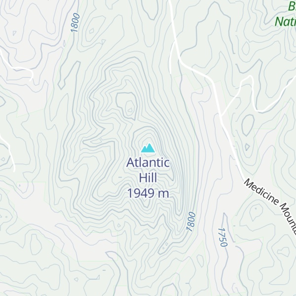 Map of Atlantic Hill
