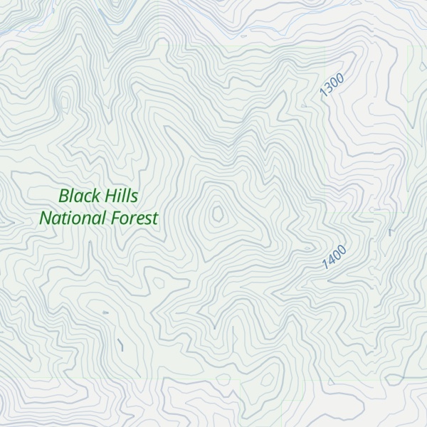 Map of Whitewood Peak