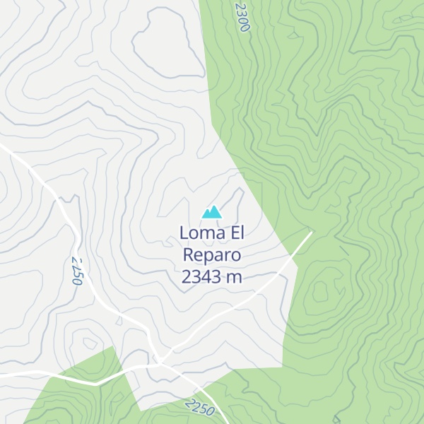 Map of Loma El Reparo