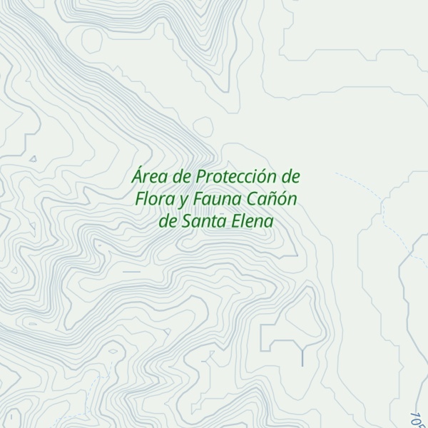 Map of Cerro El Caido
