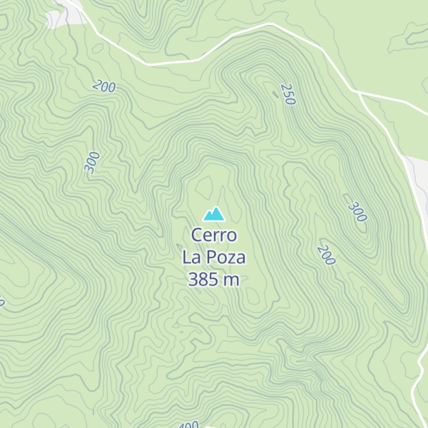 Map of Cerro La Poza