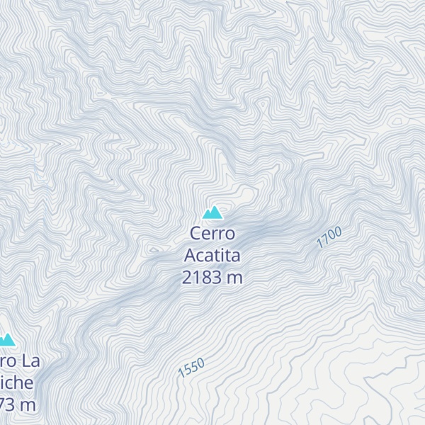 Map of Cerro Acatita