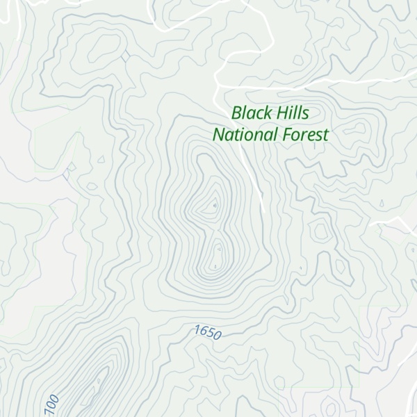 Map of Twin Sisters