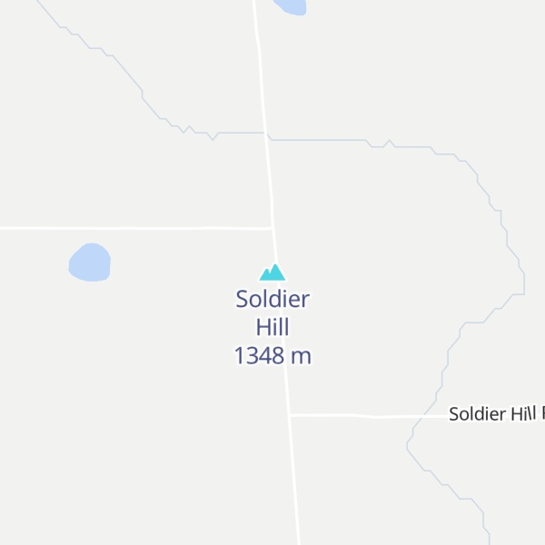 Map of Soldier Hill