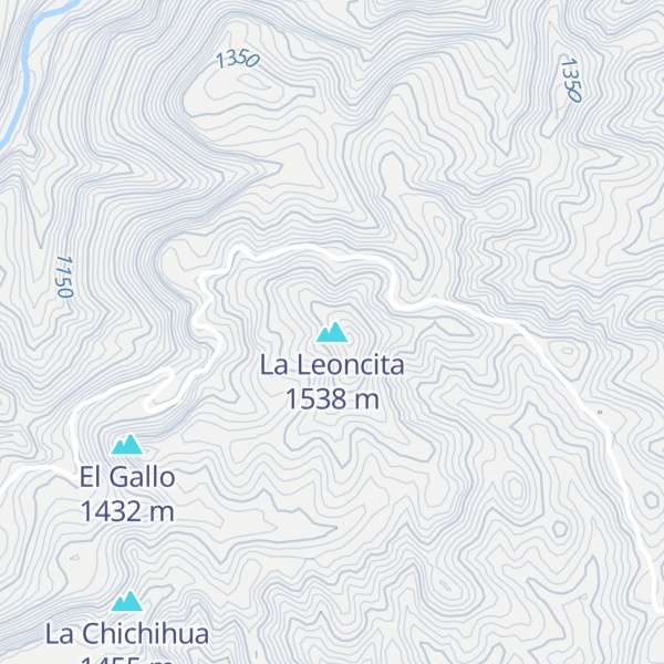 Map of La Leoncita
