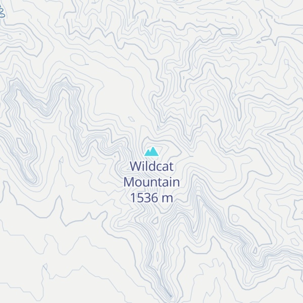 Map of Wildcat Mountain