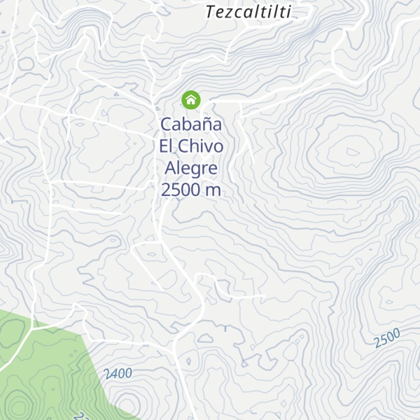 Map of Cabaña Univa