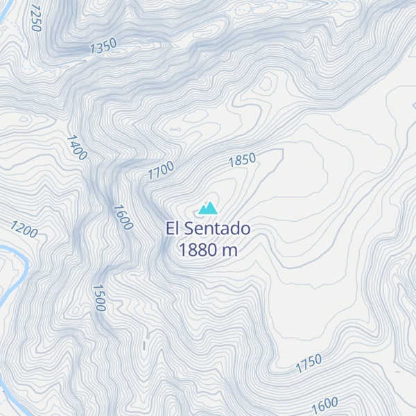 Map of El Sentado