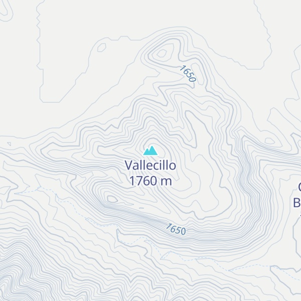 Map of Vallecillo