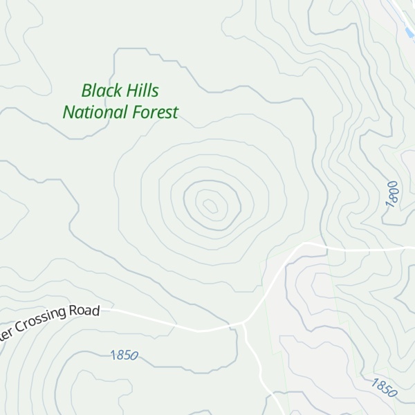 Map of Green Mountain (historical)