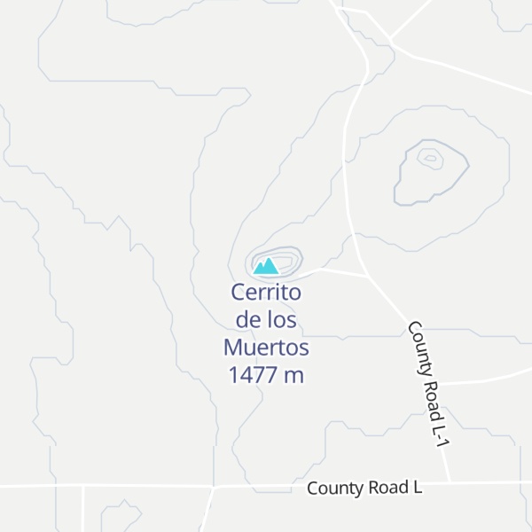 Map of Cerrito de los Muertos