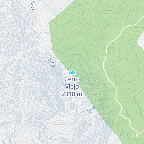 Map of Cerro Viejo