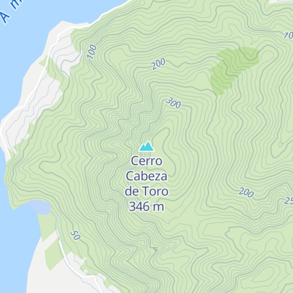 Map of Cerro Cabeza de Toro