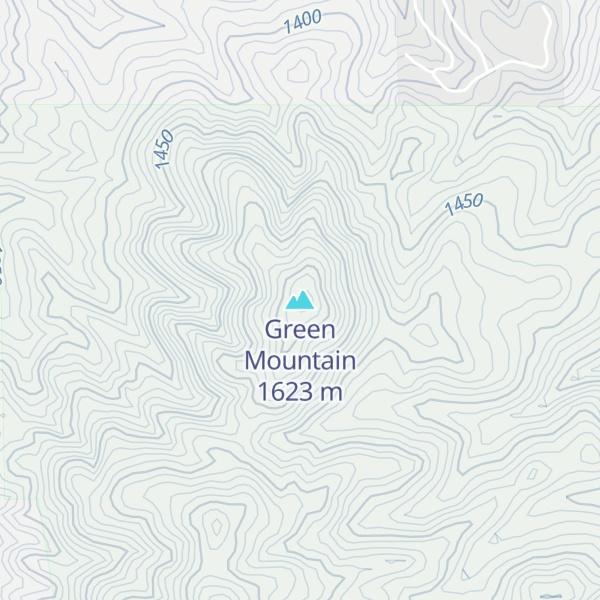 Map of Green Mountain