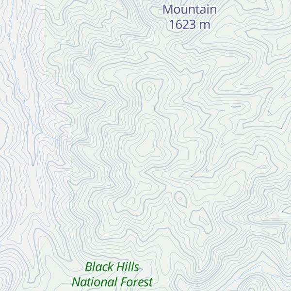 Map of Polo Peak