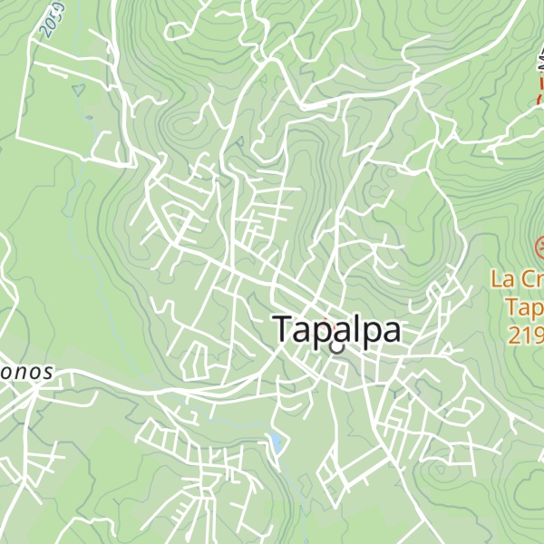 Map of Cabaña Pedraza