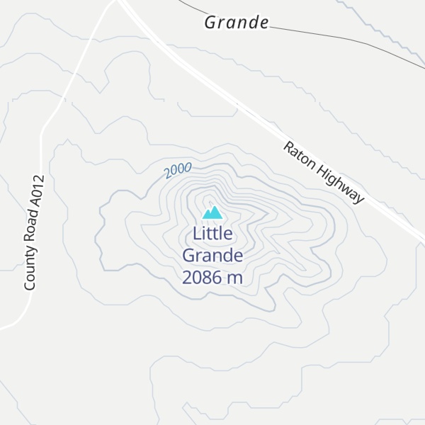 Map of Little Grande