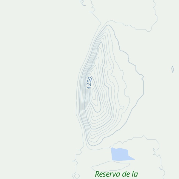 Map of Cerro Bola