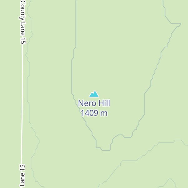 Map of Nero Hill