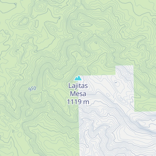 Map of Lajitas Mesa