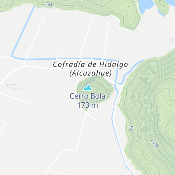 Map of Cerro Bola