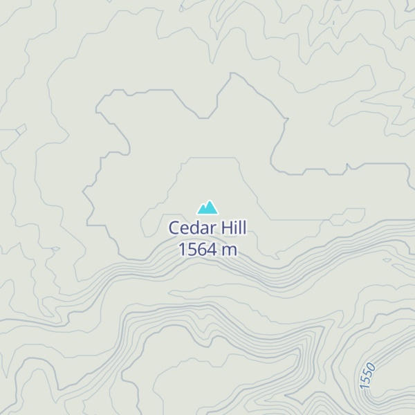 Map of Cedar Hill