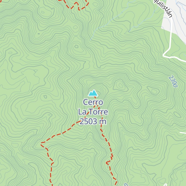 Map of Cerro La Torre