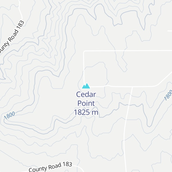 Map of Cedar Point