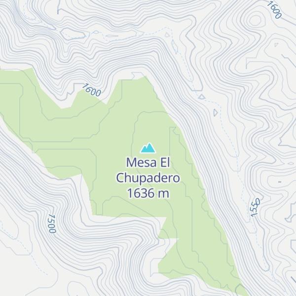 Map of Mesa El Chupadero