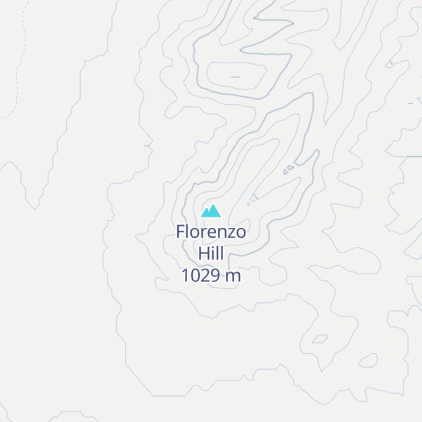 Map of Florenzo Hill