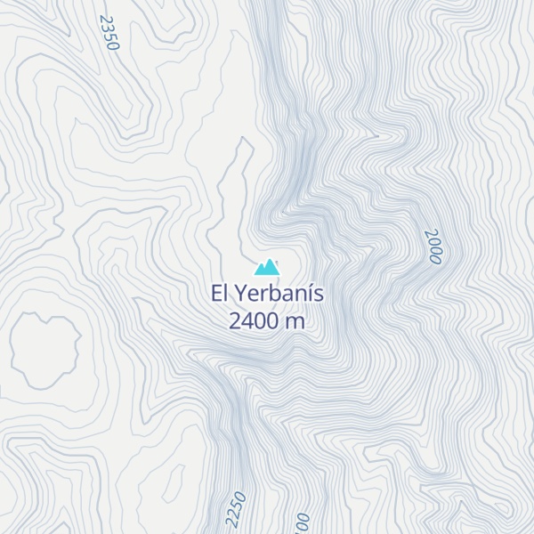 Map of El Yerbanís