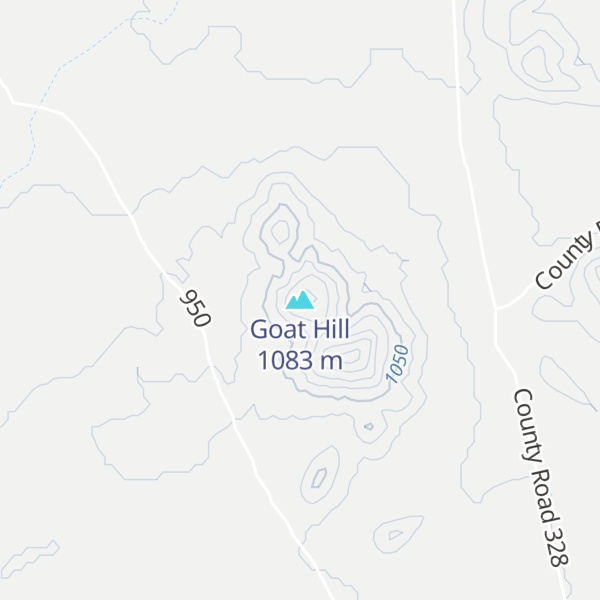 Map of Goat Hill
