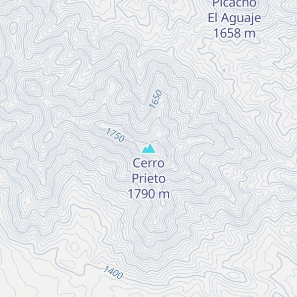 Map of Cerro Prieto
