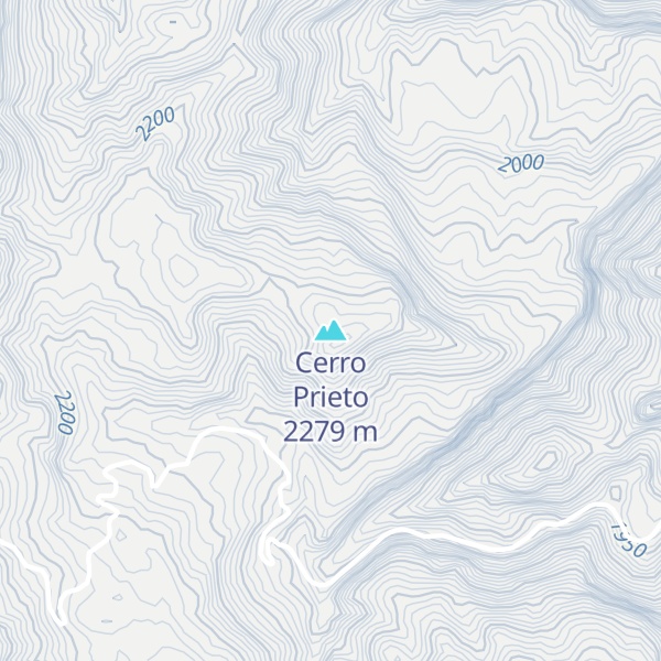 Map of Cerro Prieto