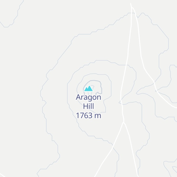 Map of Aragon Hill