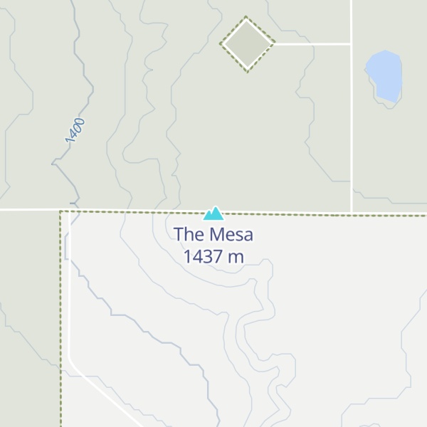 Map of The Mesa