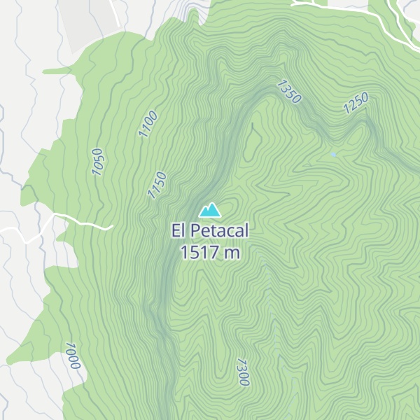 Map of El Petacal