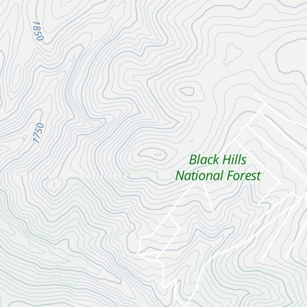 Map of Foley Mountain