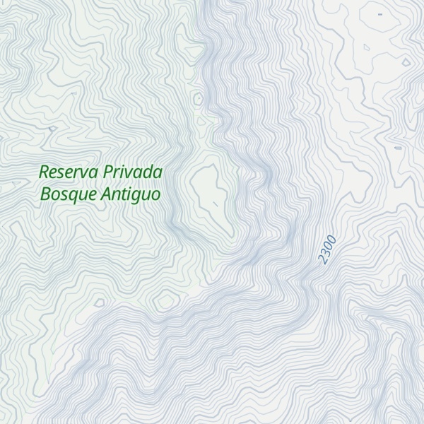 Map of Cerro El Gallo