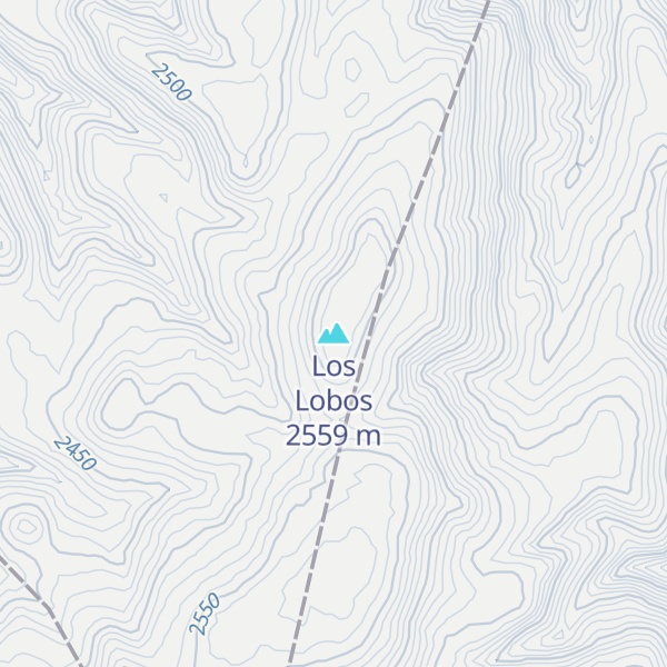 Map of Los Lobos