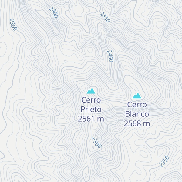Map of Cerro Prieto