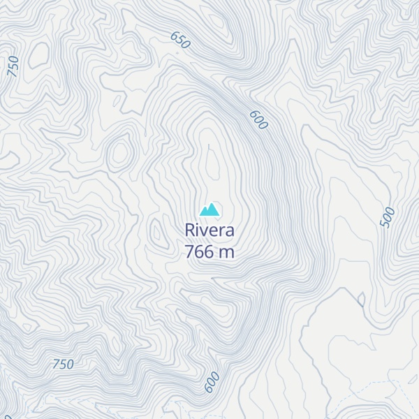 Map of Rivera