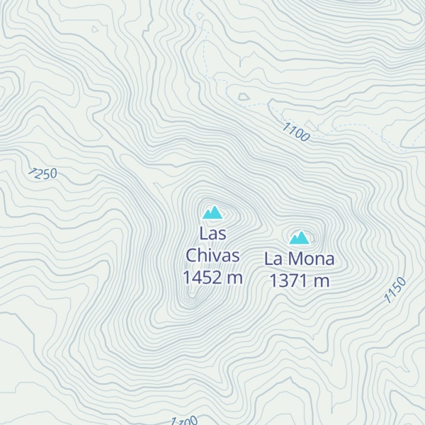 Map of Las Chivas