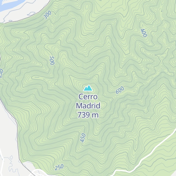 Map of Cerro Madrid