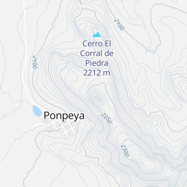 Map of Mesa Los Gonzalez